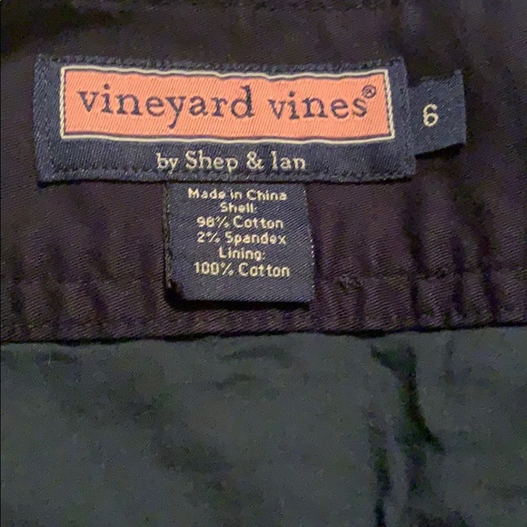 Vineyard Vines navy skirt with detachable bow sz 6 - Picture 3 of 4